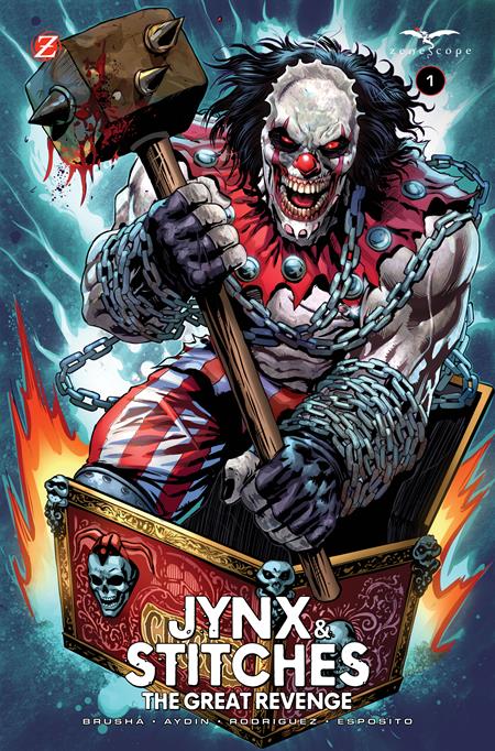 JYNX AND STITCHES THE GREAT REVENGE #1 (OF 3) CVR B HAKAN AYDIN VAR (Pre-Order by 08/31/26 | Est. In-Store: 10/14/26 | Ships after release)