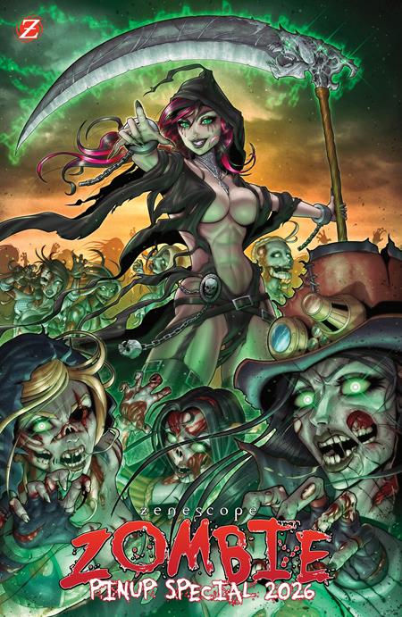 ZENESCOPE ZOMBIE PINUP SPECIAL 2026 (ONE-SHOT) CVR B CARDIGRADE VAR (Pre-Order by 09/14/26 | Est. In-Store: 10/21/26 | Ships after release)