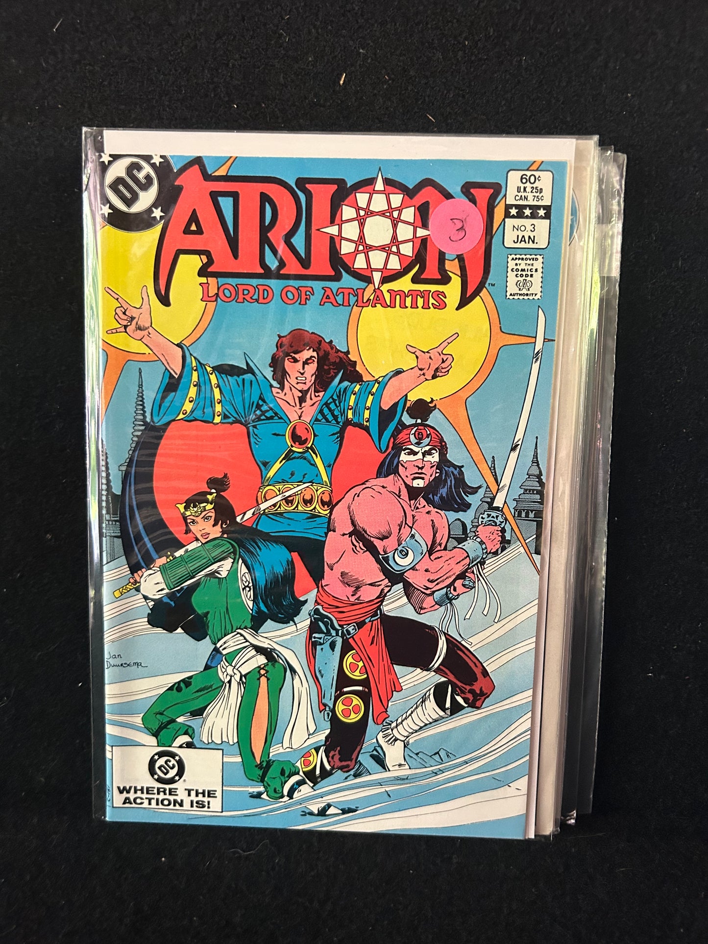 Arion Lord of Atlantis #3 (DC 1983)