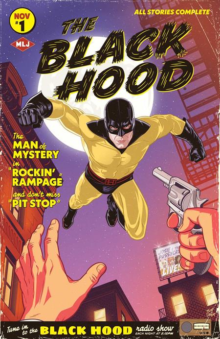 JOSIE AND THE PUSSYCATS ROCK ON (ONE SHOT) CVR B MATT TALBOT BLACK HOOD VAR (Pre-Order by 10/19/26 | Est. In-Store: 11/11/26 | Ships after release)