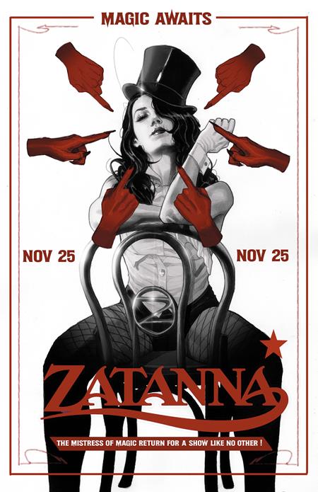 ZATANNA (2026) #8 CVR B JOSHUA SWAY SWABY CARD STOCK VAR (Pre-Order by 11/02/26 | Est. In-Store: 11/25/26 | Ships after release)