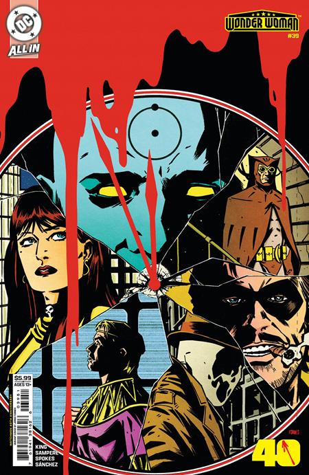 WONDER WOMAN #39 CVR E JORGE FORNES WATCHMEN 40TH ANNIVERSARY CARD STOCK VAR (Pre-Order by 10/26/26 | Est. In-Store: 11/18/26 | Ships after release)