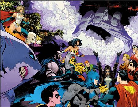 JUSTICE LEAGUE UNLIMITED #25 CVR A DAN MORA WRAPAROUND (Pre-Order by 11/02/26 | Est. In-Store: 11/25/26 | Ships after release)