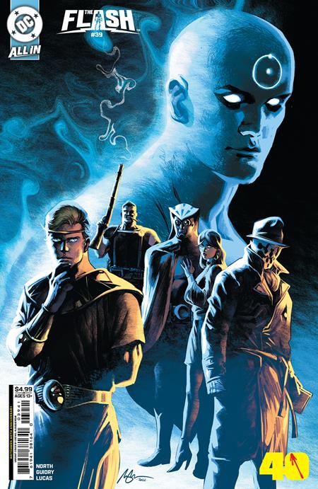 FLASH #39 CVR D RAFAEL ALBUQUERQUE WATCHMEN 40TH ANNIVERSARY CARD STOCK VAR (Pre-Order by 11/02/26 | Est. In-Store: 11/25/26 | Ships after release)