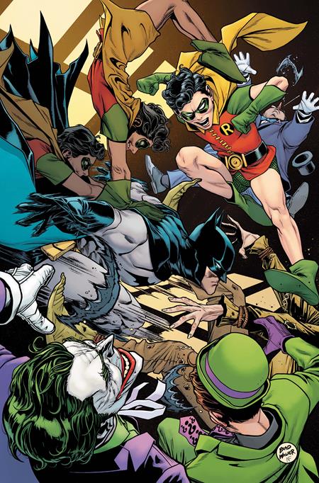 BATMAN & ROBIN YEAR ONE DYNAMIC DUOS #4 (OF 12) CVR B BRAD WALKER CARD STOCK VAR (Pre-Order by 10/19/26 | Est. In-Store: 11/11/26 | Ships after release)