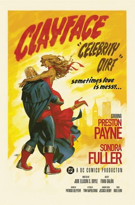 CLAYFACE CELEBRITY DIRT #5 (OF 6) CVR C DAVID TALASKI CARD STOCK VAR (Pre-Order by 10/19/26 | Est. In-Store: 11/11/26 | Ships after release)