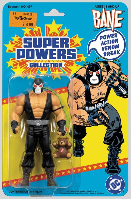 BATMAN #497 FACSIMILE EDITION CVR D JASON GEYER & ALEX SAVIUK BANE SUPER POWERS CARD STOCK VAR (Pre-Order by 10/12/26 | Est. In-Store: 11/04/26 | Ships after release)