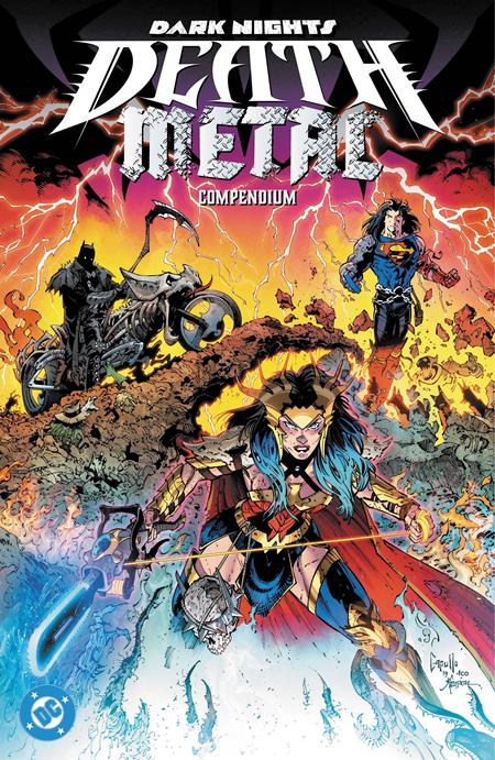 DARK KNIGHTS DEATH METAL COMPENDIUM TP (Pre-Order by 10/26/26 | Est. In-Store: 01/05/27 | Ships after release)