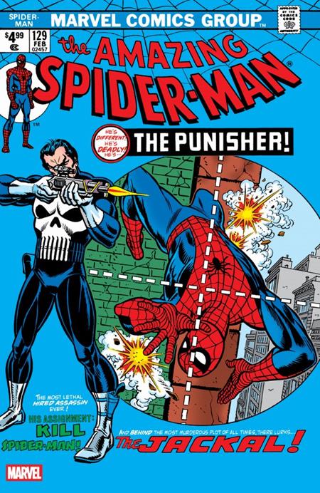 DF AMAZING SPIDERMAN #129 FACSIMILE EDITION BLUE FOIL VARIANT CGC GRADED (Pre-Order by 10/05/26 | Est. In-Store: 11/25/26 | Ships after release)
