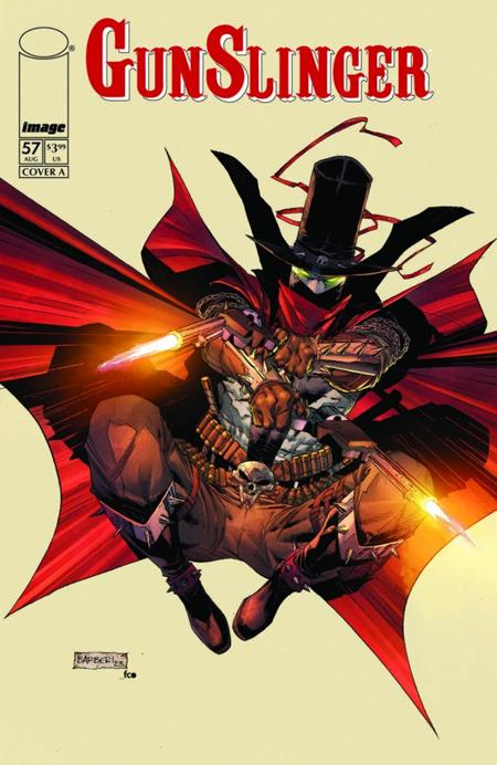 DF GUNSLINGER SPAWN #57 SIGNED BY ERICA SCHULTZ (Pre-Order by 10/05/26 | Est. In-Store: 11/25/26 | Ships after release)
