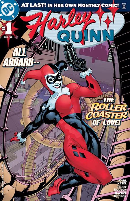 DF HARLEY QUINN #1 FACSIMILE EDITION SIGNED BY TERRY & RACHEL DODSON (Pre-Order by 10/05/26 | Est. In-Store: 11/25/26 | Ships after release)