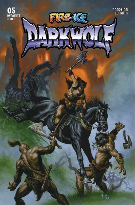 FIRE AND ICE DARKWOLF #5 CVR C JOE JUSKO VAR (Pre-Order by 10/19/26 | Est. In-Store: 11/11/26 | Ships after release)