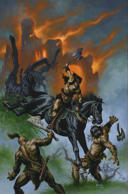 FIRE AND ICE DARKWOLF #5 CVR G JOE JUSKO LTD VIRGIN VAR (Pre-Order by 10/19/26 | Est. In-Store: 11/18/26 | Ships after release)