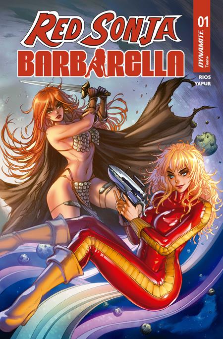 RED SONJA BARBARELLA #1 CVR B COLLETTE TURNER VAR (Pre-Order by 10/12/26 | Est. In-Store: 11/04/26 | Ships after release)