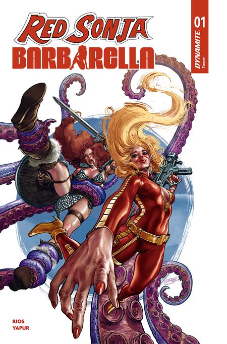 RED SONJA BARBARELLA #1 CVR C DIEGO YAPUR VAR (Pre-Order by 10/12/26 | Est. In-Store: 11/04/26 | Ships after release)