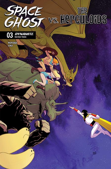 SPACE GHOST VS THE HERCULOIDS #3 CVR B DREW MOSS VAR (Pre-Order by 10/26/26 | Est. In-Store: 11/18/26 | Ships after release)