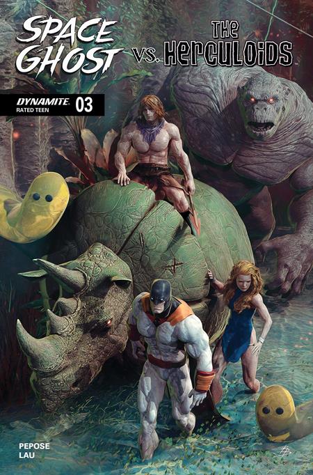 SPACE GHOST VS THE HERCULOIDS #3 CVR D BJORN BARENDS VAR (Pre-Order by 10/26/26 | Est. In-Store: 11/18/26 | Ships after release)