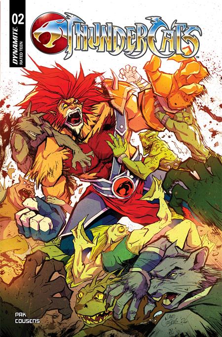 THUNDERCATS (2026) #2 CVR B DAVID COUSENS VAR (Pre-Order by 10/12/26 | Est. In-Store: 11/04/26 | Ships after release)