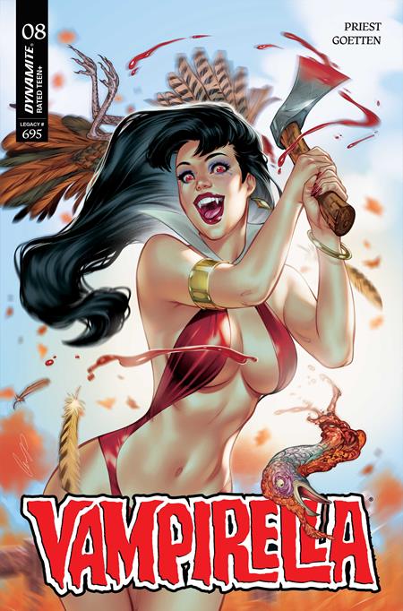 VAMPIRELLA (2026) #8 CVR D ELIAS CHATZOUDIS VAR (Pre-Order by 10/26/26 | Est. In-Store: 11/18/26 | Ships after release)
