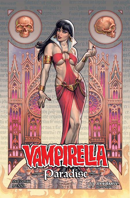 VAMPIRELLA PARADISE #1 CVR B JOSEPH MICHAEL LINSNER VAR (Pre-Order by 10/26/26 | Est. In-Store: 11/18/26 | Ships after release)