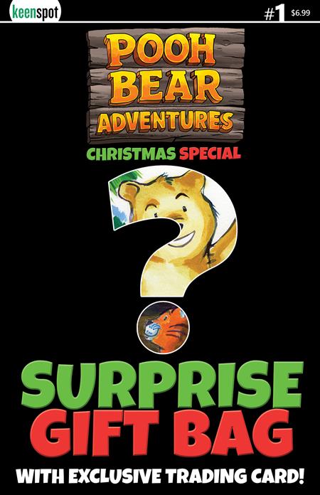 POOH BEAR ADVENTURES CHRISTMAS SPECIAL #1 (ONE SHOT) CVR B SURPRISE COVER BAGGED WITH TRADING CARD VAR (Pre-Order by 09/28/26 | Est. In-Store: 11/18/26 | Ships after release)