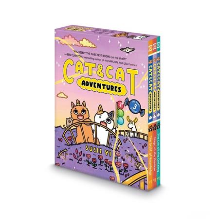 CAT & CAT ADVENTURES A GRAPHIC NOVEL TP 3-BOOK BOX SET (VOLS 04 & 05 & 06) (Pre-Order by 10/05/26 | Est. In-Store: 11/04/26 | Ships after release)