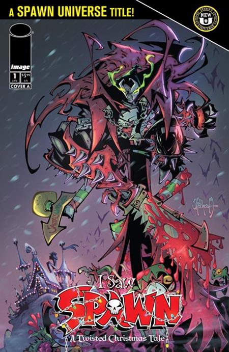 I SAW SPAWN A TWISTED CHRISTMAS TALE #1 (OF 2) CVR A ROB SKETCHCRAFT DUENAS (Pre-Order by 10/12/26 | Est. In-Store: 11/04/26 | Ships after release)