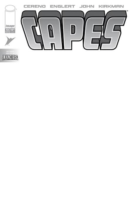 INVINCIBLE UNIVERSE CAPES #13 CVR F BLANK SKETCH VAR (Pre-Order by 11/02/26 | Est. In-Store: 11/25/26 | Ships after release)