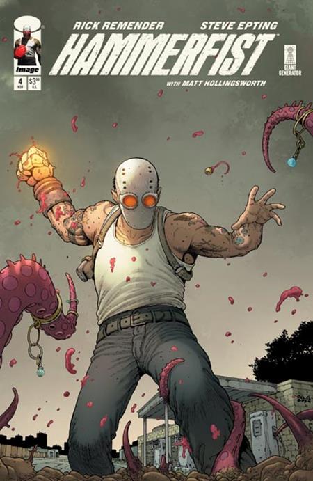 HAMMERFIST #4 CVR B ANDRE LIMA ARAUJO VAR (MR) (Pre-Order by 11/09/26 | Est. In-Store: 12/02/26 | Ships after release)