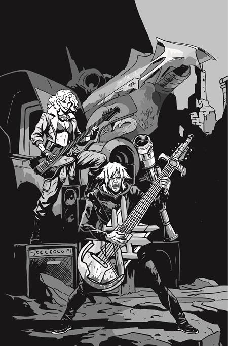 LOST FANTASY #14 CVR D EMMANUEL GERVASONI CARDSTOCK CONCERT B&W VAR (Pre-Order by 11/02/26 | Est. In-Store: 11/25/26 | Ships after release)