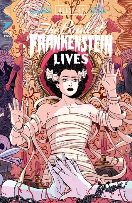 UNIVERSAL MONSTERS THE BRIDE OF FRANKENSTEIN LIVES #2 (OF 4) CVR C LUANA VECCHIO CONNECTING VAR (Pre-Order by 11/02/26 | Est. In-Store: 11/25/26 | Ships after release)