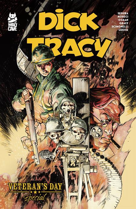 DICK TRACY VETERANS DAY SPECIAL (ONE SHOT) CVR B FRANCESCO SCIMONELLI VAR (Pre-Order by 10/19/26 | Est. In-Store: 11/11/26 | Ships after release)