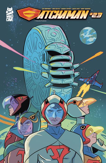GATCHAMAN #23 CVR B NATACHA BUSTOS VAR (Pre-Order by 11/02/26 | Est. In-Store: 11/25/26 | Ships after release)