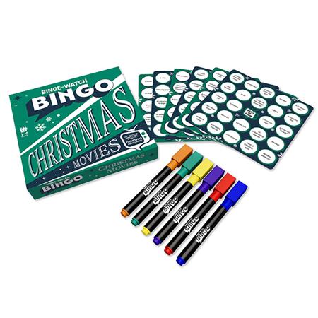 BINGE WATCH BINGO CHRISTMAS MOVIES (Pre-Order by 09/28/26 | Est. In-Store: 11/04/26 | Ships after release)