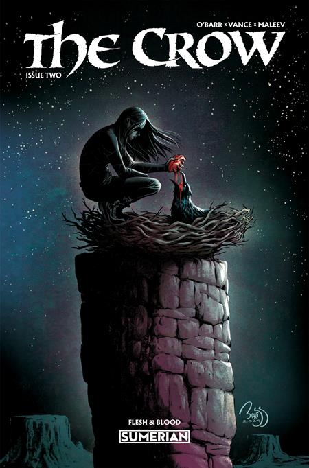 CROW FLESH AND BLOOD #2 CVR B DANIEL BAYLISS VAR (MR) (Pre-Order by 10/12/26 | Est. In-Store: 11/11/26 | Ships after release)