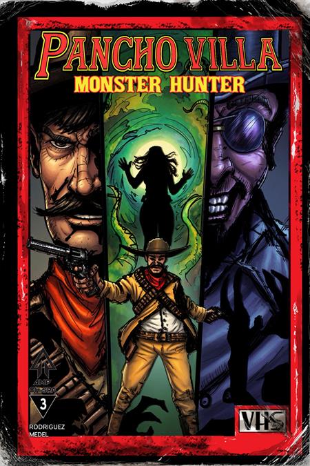 PANCHO VILLA MONSTER HUNTER #3 (OF 3) CVR B HECTOR RODRIGUEZ III VAR (Pre-Order by 10/05/26 | Est. In-Store: 11/11/26 | Ships after release)
