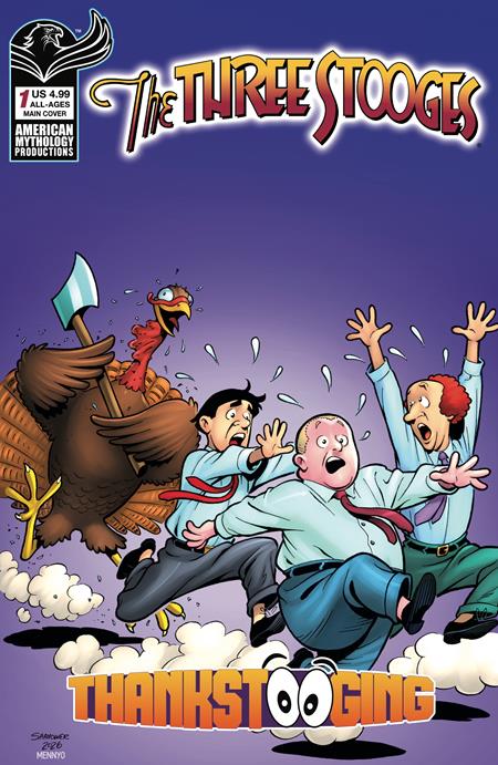 THREE STOOGES THANKSTOOGING #1 (ONE SHOT) CVR A ERIC SHANOWER (Pre-Order by 10/19/26 | Est. In-Store: 11/25/26 | Ships after release)