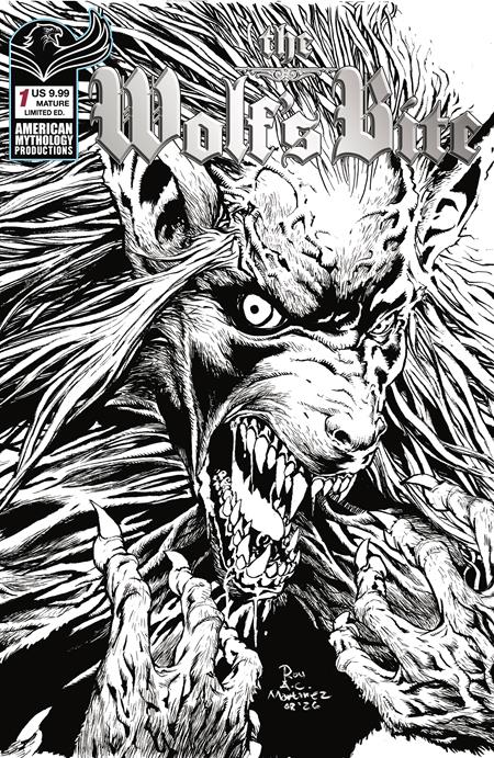WOLFS BITE #1 (ONE SHOT) CVR C ROY ALLAN MARTINEZ B&W LIMITED EDITION VAR (MR) (Pre-Order by 10/19/26 | Est. In-Store: 11/25/26 | Ships after release)