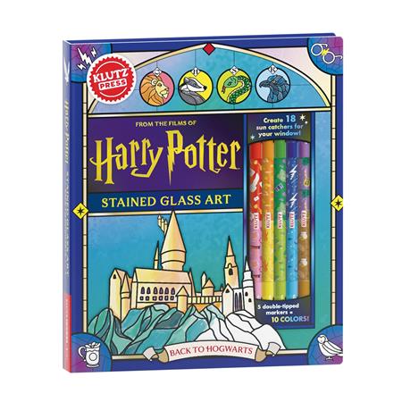 HARRY POTTER STAINED GLASS HC BACK TO HOGWARTS (Pre-Order by 10/12/26 | Est. In-Store: 11/18/26 | Ships after release)