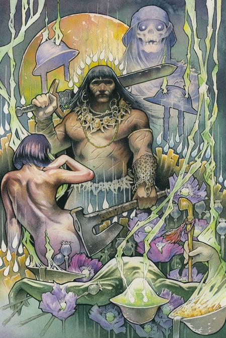 CONAN THE BARBARIAN TIDES OF THE TYRANT KING #3 (OF 4) CVR F JOHN BAIZLEY VIRGIN CARDSTOCK VAR (MR) (Pre-Order by 10/26/26 | Est. In-Store: 11/18/26 | Ships after release)