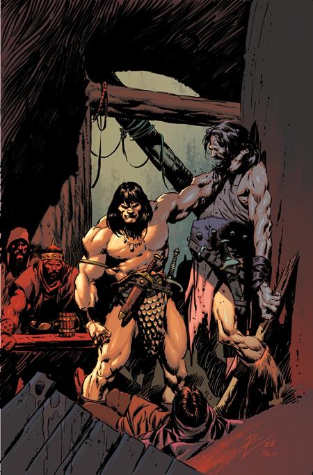 CONAN THE BARBARIAN #37 CVR G ROBERTO DE LA TORRE VIRGIN CARDSTOCK VAR (MR) (Pre-Order by 11/02/26 | Est. In-Store: 11/25/26 | Ships after release)
