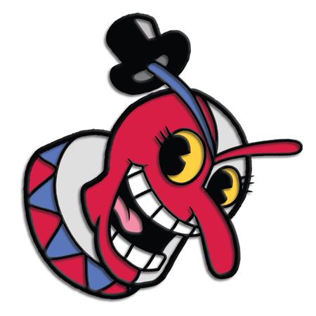 CUPHEAD BEPPI ENAMEL PIN BADGE (Pre-Order by 11/02/26 | Est. In-Store: 12/16/26 | Ships after release)
