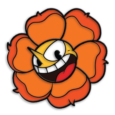 CUPHEAD CAGNEY CARNATION ENAMEL PIN BADGE (Pre-Order by 11/02/26 | Est. In-Store: 12/16/26 | Ships after release)
