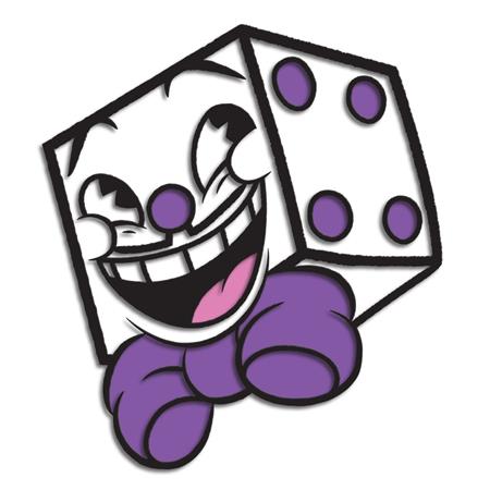CUPHEAD KING DICE ENAMEL PIN BADGE (Pre-Order by 11/02/26 | Est. In-Store: 12/16/26 | Ships after release)