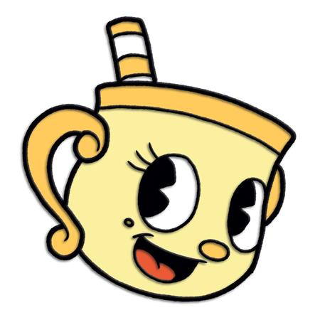 CUPHEAD MS CHALICE ENAMEL PIN BADGE (Pre-Order by 11/02/26 | Est. In-Store: 12/16/26 | Ships after release)