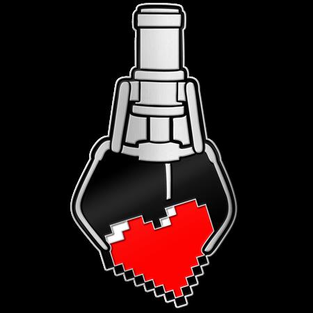 FP ORIGINAL GAMING HEART PRIZE ENAMEL PIN BADGE (Pre-Order by 11/02/26 | Est. In-Store: 12/16/26 | Ships after release)