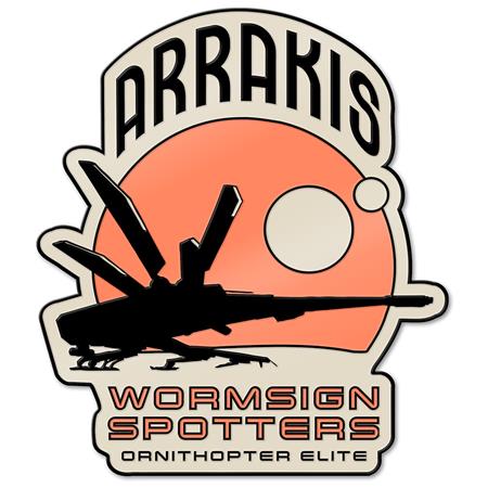DUNE 3 ARRAKIS ENAMEL PIN BADGE (Pre-Order by 11/02/26 | Est. In-Store: 12/16/26 | Ships after release)