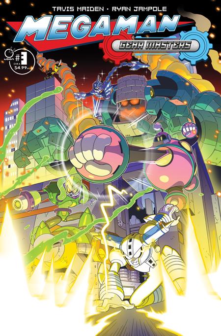 MEGA MAN GEAR MASTERS #3 (OF 5) CVR A RYAN JAMPOLE (Pre-Order by 10/19/26 | Est. In-Store: 11/25/26 | Ships after release)