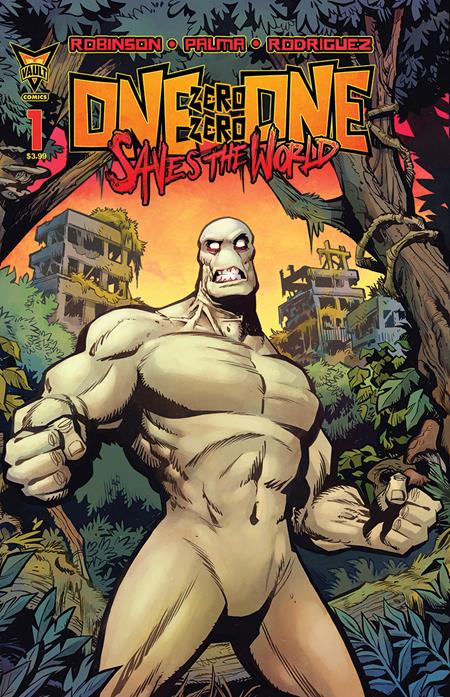 ONE ZERO ZERO ONE SAVES THE WORLD #1 CVR A BRETT PARSON (Pre-Order by 10/05/26 | Est. In-Store: 11/04/26 | Ships after release)