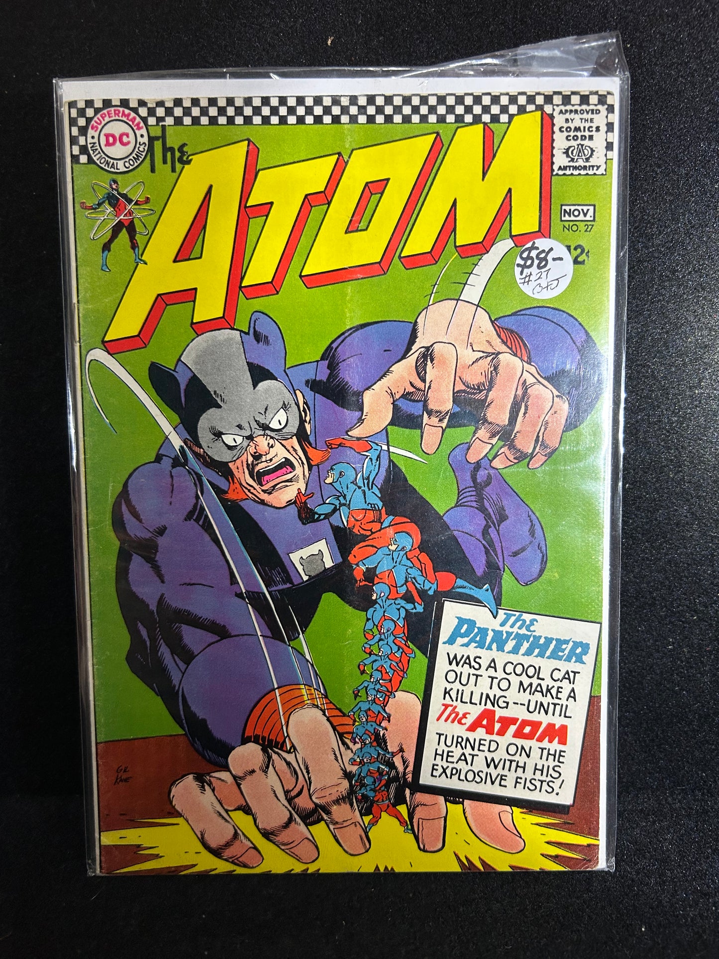 The Atom #27 - 1st appearance of Panther (DC 1966)